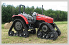 Systèmes chenillés pour tracteurs Massey Ferguson